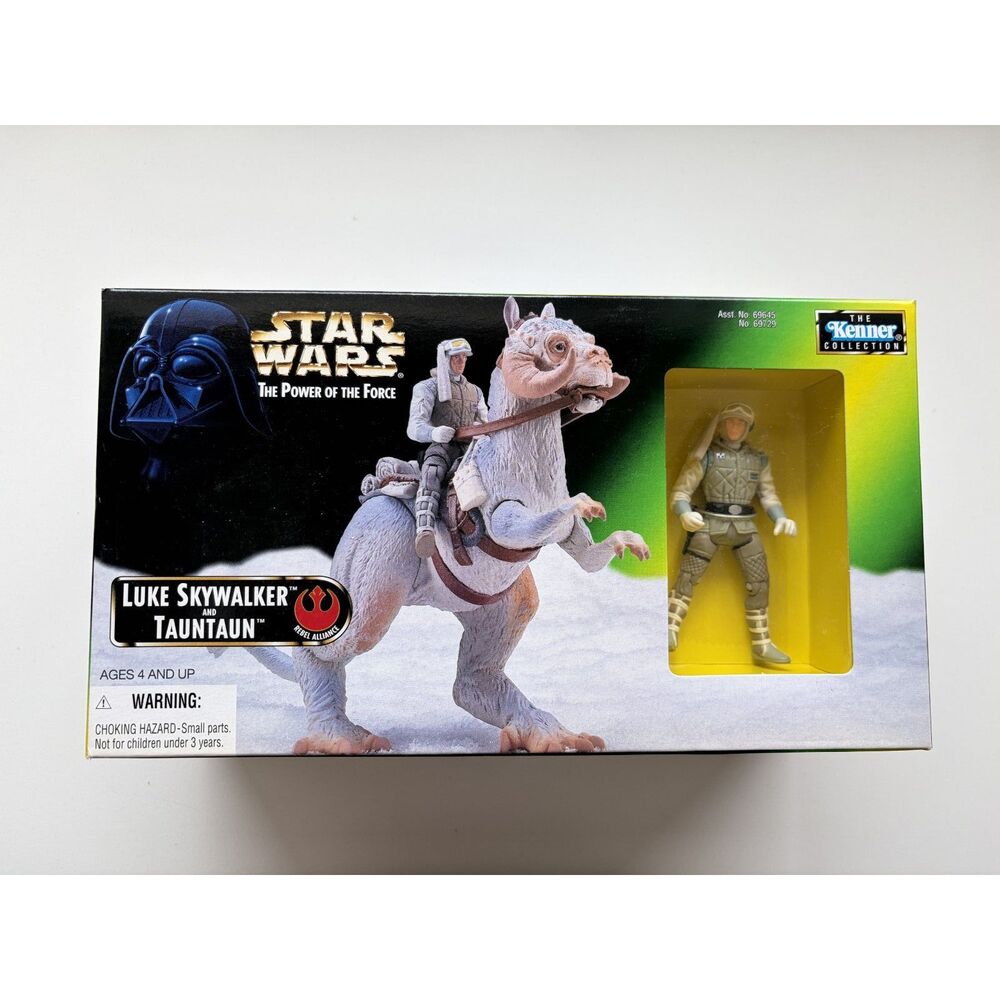 Star Wars power of the force Luke Skywalker & Tauntaun 1997